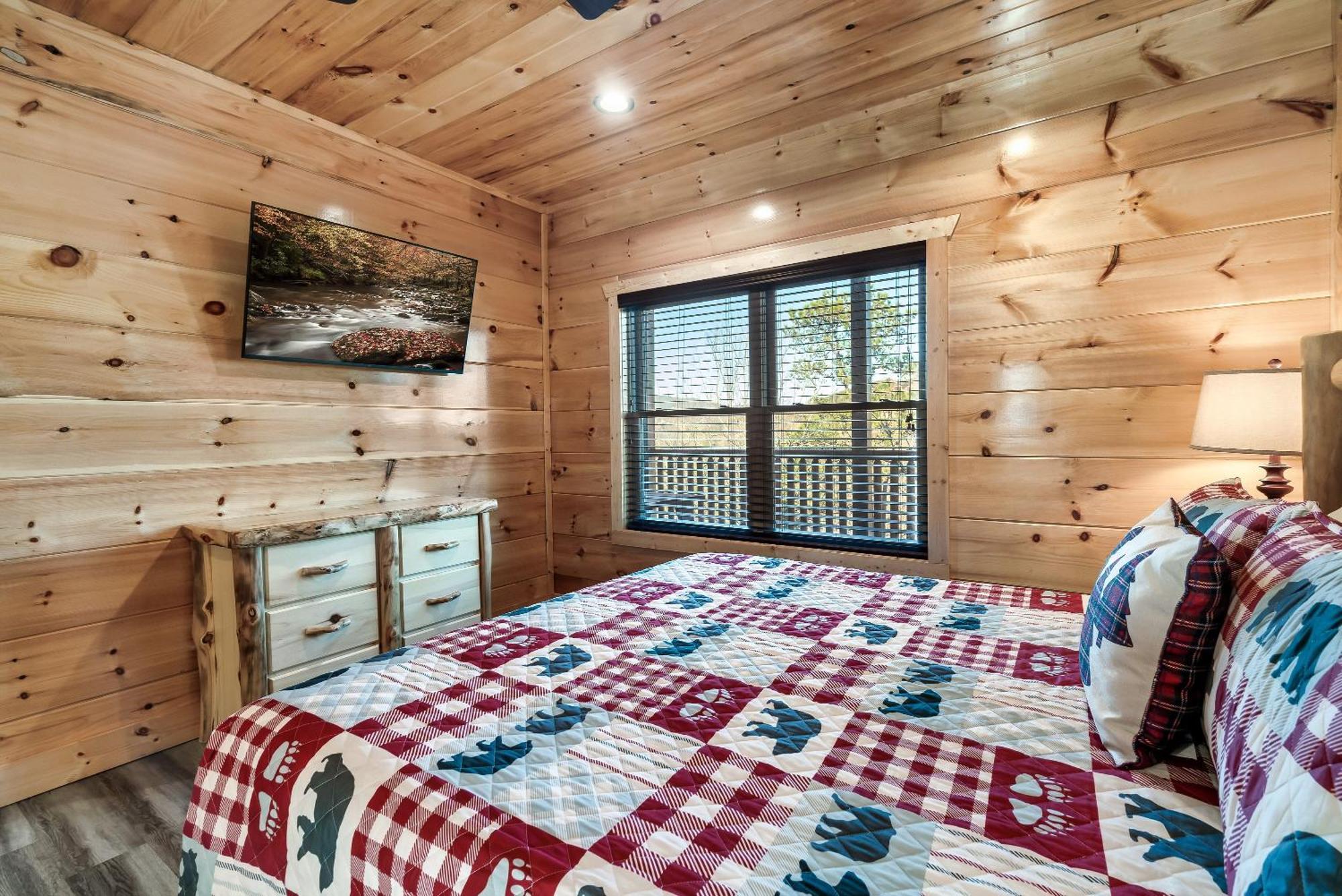 Full Equipped Cabin With A Pool And Game Room Smokies Views Гатлинбург Экстерьер фото