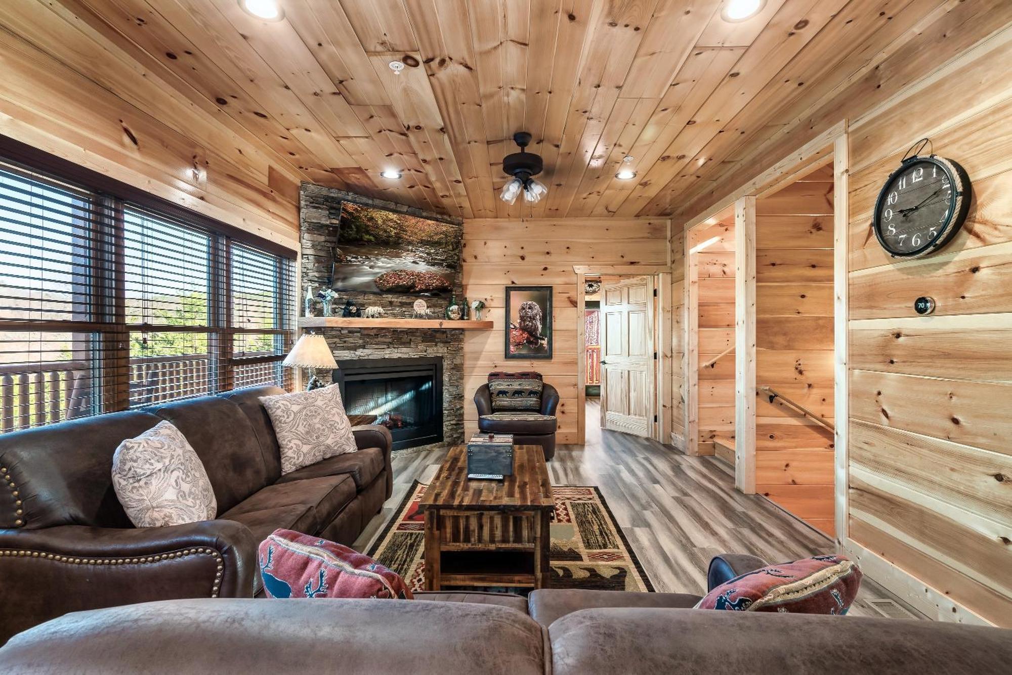 Full Equipped Cabin With A Pool And Game Room Smokies Views Гатлинбург Экстерьер фото