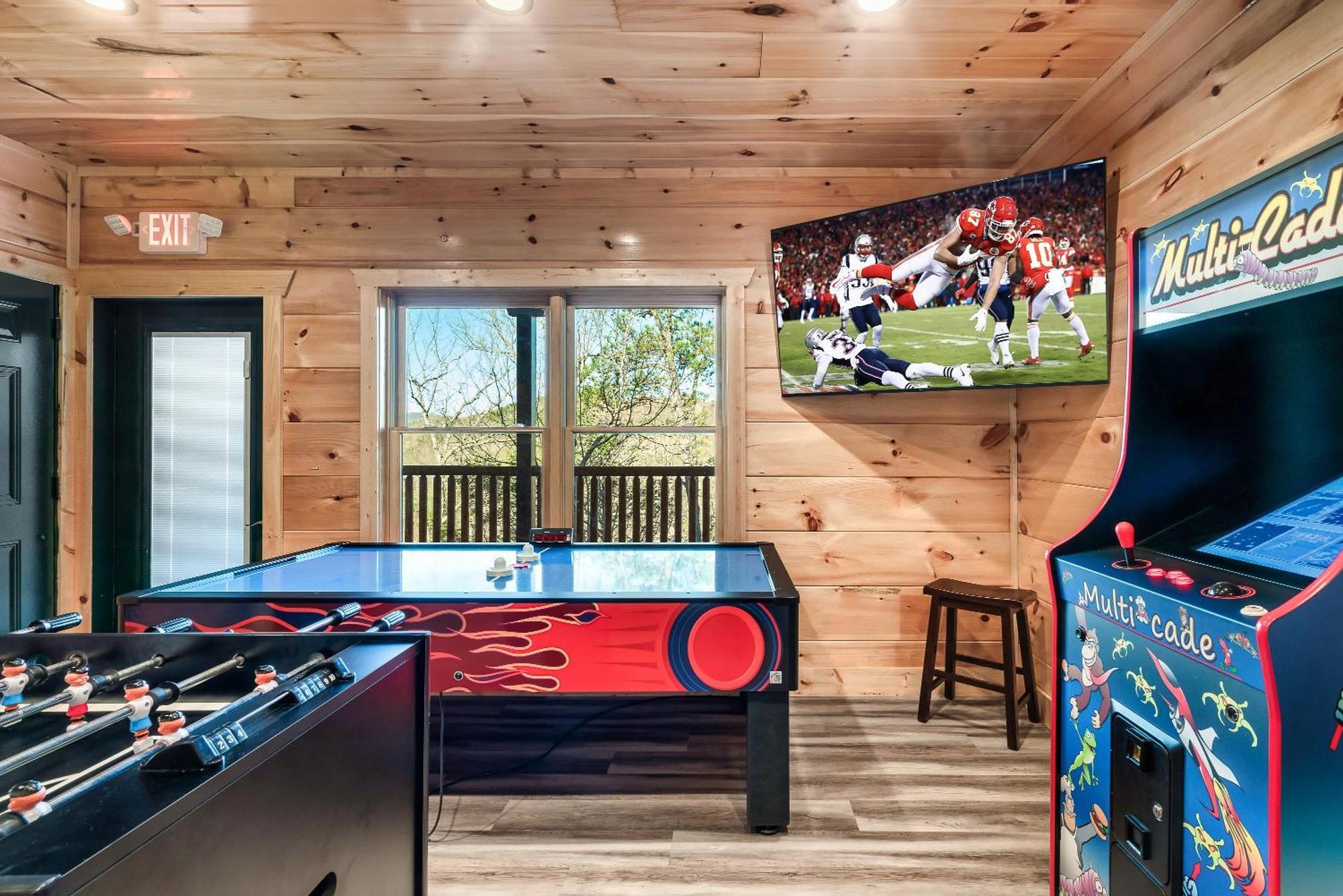 Full Equipped Cabin With A Pool And Game Room Smokies Views Гатлинбург Экстерьер фото