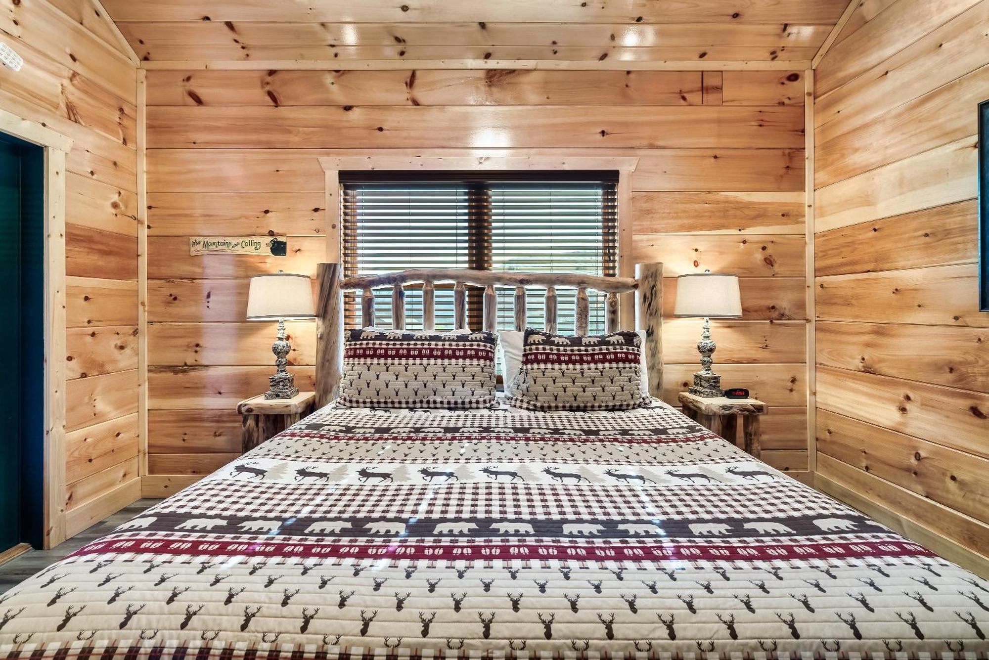 Full Equipped Cabin With A Pool And Game Room Smokies Views Гатлинбург Экстерьер фото