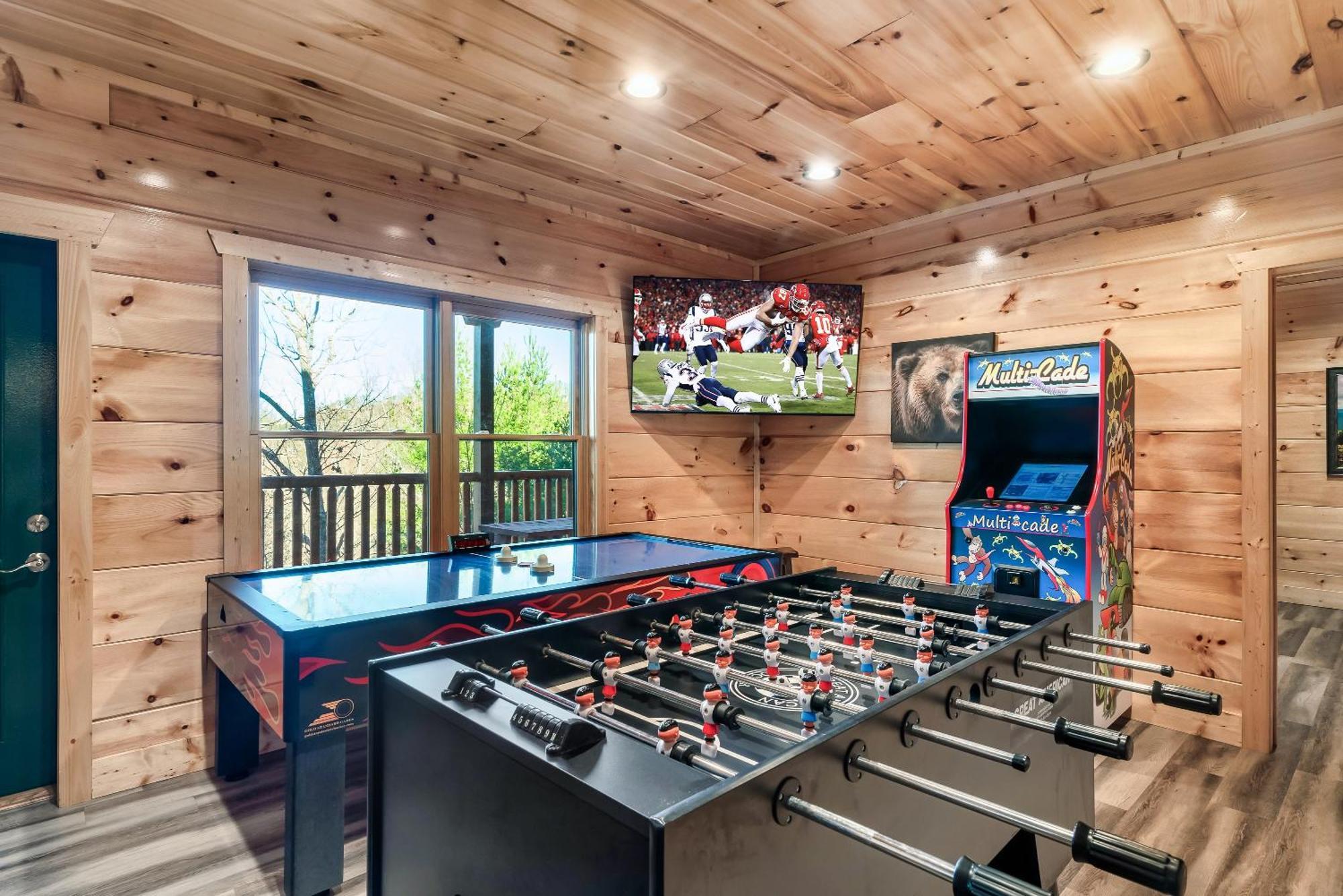 Full Equipped Cabin With A Pool And Game Room Smokies Views Гатлинбург Экстерьер фото